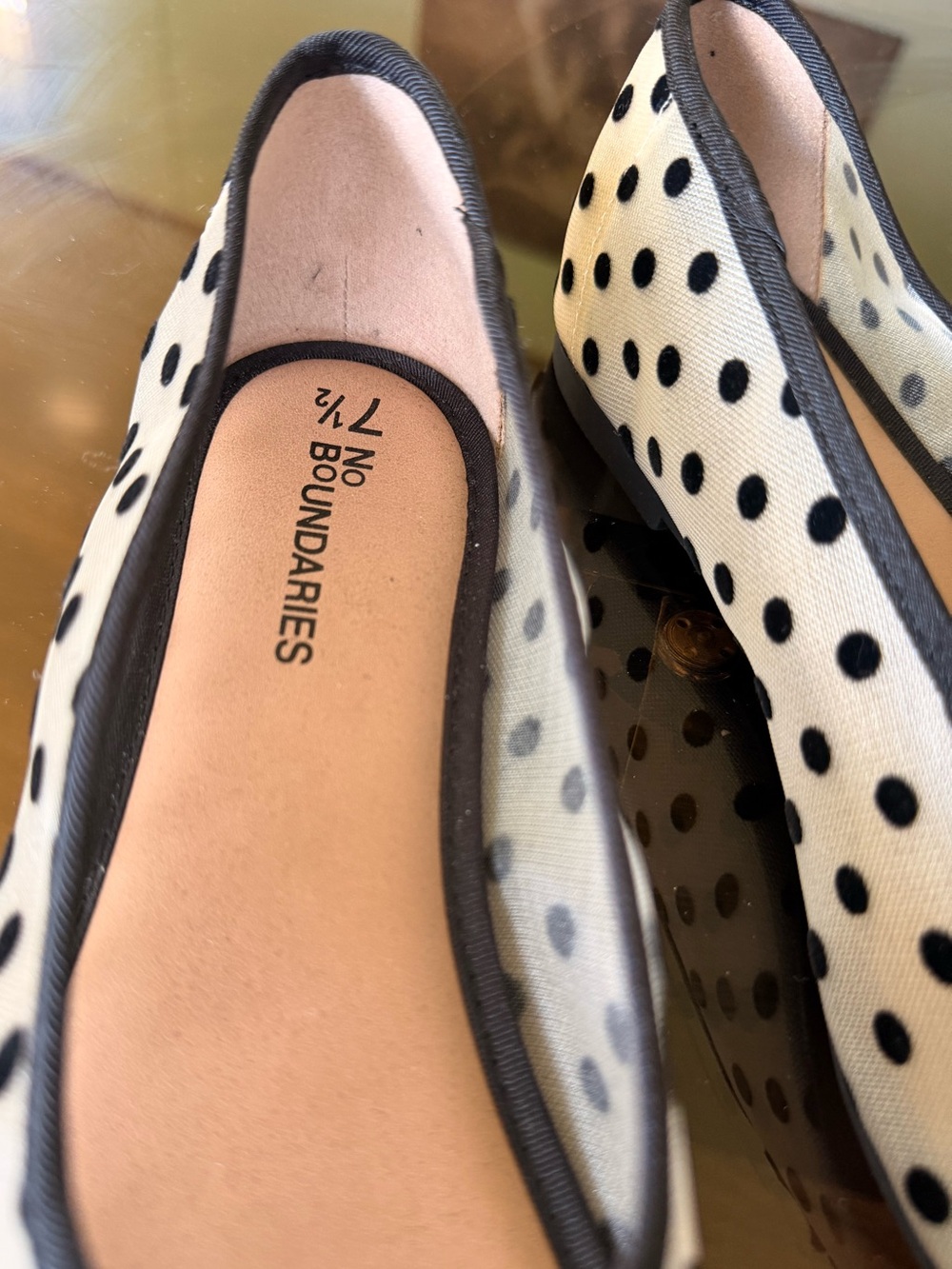 polka dot ballet flats - Picture 9 of 12
